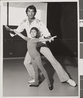 Photograph of Vassili Sulich and child, Las Vegas, circa 1970s-1980s