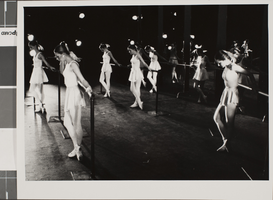 Photograph of dancers at Nevada Dance Theatre, circa 1970s-1980s