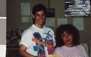 Photograph of Cathy Morales-Jackson, University of Nevada, Las Vegas, May 1992