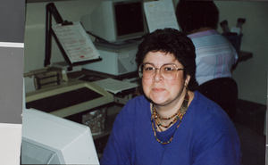 Photograph of Annie Sattler, University of Nevada, Las Vegas, May 1992