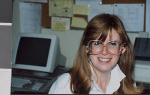 Photograph of Beth Daniels-Henderson, University of Nevada, Las Vegas, May 1992