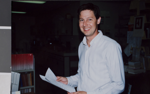 Photograph of Ken Schott, University of Nevada, Las Vegas, May 1992