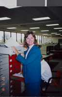 Photograph of Christine Wiatrowski, University of Nevada, Las Vegas, May 1992
