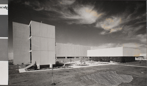 Photograph of John S. Wright Hall, Nevada Southern University, circa early 1960s