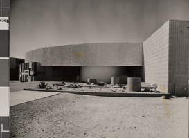 Photograph of James R. Dickinson Library, Nevada Southern University, circa early 1960s