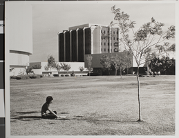 Photograph of Flora Dungan Humanities Building, University of Nevada, Las Vegas, circa 1972