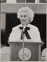 Photograph of dedication/cornerstone ceremony, University of Nevada, Las Vegas, October 07, 1984