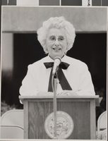 Photograph of dedication/cornerstone ceremony, University of Nevada, Las Vegas, October 07, 1984