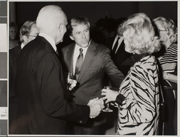 Photograph of dedication/cornerstone ceremony, University of Nevada, Las Vegas, October 07, 1984