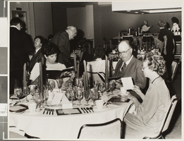 Photograph of dedication/cornerstone ceremony, University of Nevada, Las Vegas, October 07, 1984