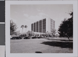 Photograph of Flora Dungan Humanities Building, University of Nevada, Las Vegas, circa 1980s