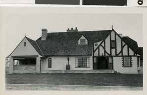 Photograph of eastern exposure of the Ham home, Las Vegas, 1947