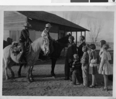 Photograph of Alta Ham and others, 1929