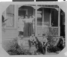 Photograph of Feldman home in Los Angeles, circa 1800s to early 1900s