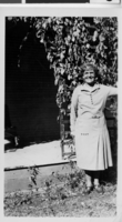 Black-and-white photograph of Emily Ball, circa 1950s