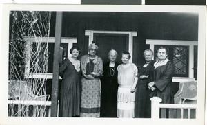 Photograph of a group of women, Las Vegas, circa early to mid 1900s