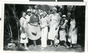 Photograph of a group of women, Las Vegas, circa early to mid 1900s