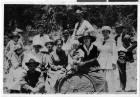 Photograph of people in Southern Nevada, circa early 1900s