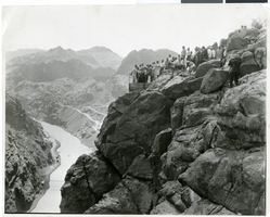 Photograph of Ma Kennedy's wedding at Black Canyon, 1932