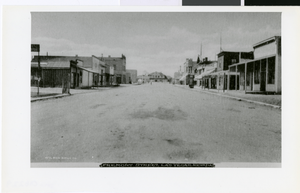 Postcard of Fremont Street, Las Vegas, circa early 1910s