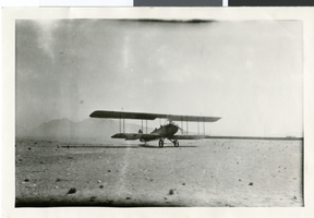 Photograph of Priest Plane, Las Vegas, circa 1920s