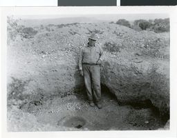 Photograph of John Perkins, Pueblo Grande de Nevada, 1926