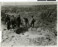 Photograph of people, Pueblo Grande de Nevada, circa mid to late 1920s