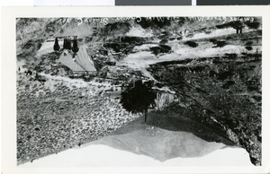Postcard of Empire State Mill in Storey County, Nevada, circa 1920s-1940s