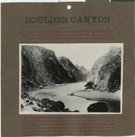 Photograph of Black Canyon, circa early 1900s