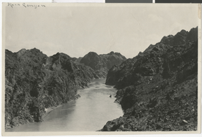 Photograph of Black Canyon, circa early 1900s