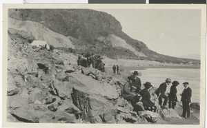 Photograph of the Reclamation Group on the Colorado River, circa 1920s