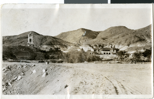 Postcard of Scotty's Castle, Death Valley, California, circa 1930s