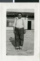 Photograph of an unidentified man, circa early 1900s