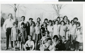 Photograph of Maurine Wilson's music students, circa 1920s to 1930s