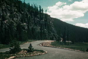 Slide of Obsidian Cliff at Yellowstone National Park, circa 1970s to 1980s
