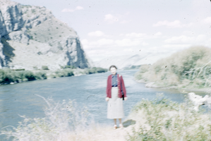Slide of the Missouri River, Montana, circa 1950s to 1980s