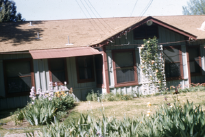 Slide of an unidentified house, circa 1950s
