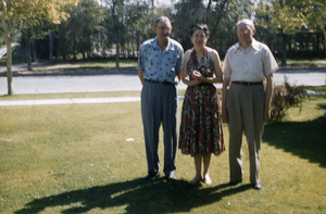 Slide of Maurine Wilson and others, 1955