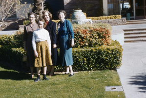 Slide of Maurine Wilson and others, November 26, 1953