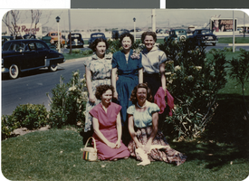 Photograph of Maurine Wilson and others, circa 1950s