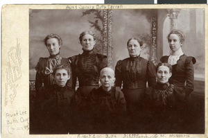 Photograph of older female relatives of Maurine Wilson, circa late 1800s