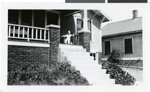 Photograph of J. E. Hubbard, Moberly, Missouri, circa late 1800s - early 1900s
