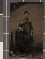Photograph of Ida Mae Conklin, circa mid 1800s