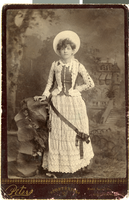 Photograph of Ida Mae Bell Conklin, circa late 1800s to early 1900s