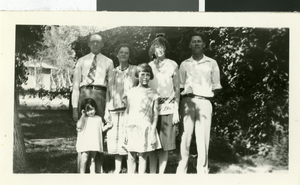 Photograph of Fred and Maurine Wilson and others, circa 1930s