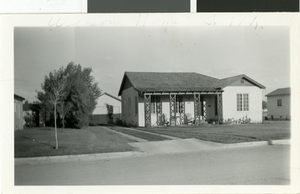 Photograph of the Wilson home in Las Vegas, 1938