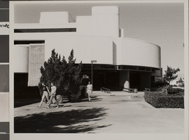 Photograph of Frank and Estella Beam Hall, University of Nevada, Las Vegas, 1984
