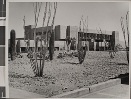 Photograph of the Life Sciences building, University of Nevada, Las Vegas, circa 1980s