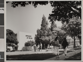 Photograph of Maude Frazier Hall, University of Nevada, Las Vegas, circa 1980s