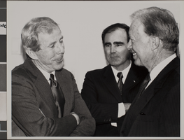 Photograph of UNLV President Robert Maxson and others, University of Nevada, Las Vegas, circa 1980s